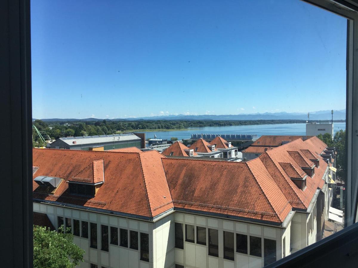 Liebevoll Renoviertes Apartment Mit Panoramablick Friedrichshafen Exterior photo